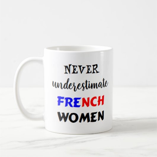 tasse à café pour femmes françaises (Gauche)