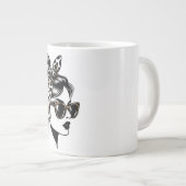 Tasse à café pour fille à motif léopard de mode (Devant droit)