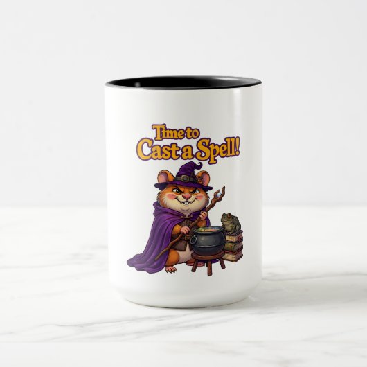 Tasse à café pour hamster magicien mignon (Centre)