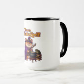 Tasse à café pour hamster magicien mignon (Devant droit)