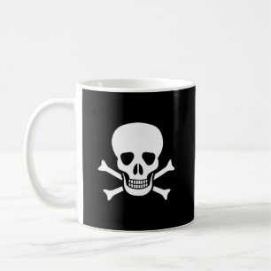 Tasse à café pour le crâne humain