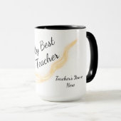 Tasse à café pour le plus grand enseignant (Devant droit)