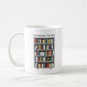 Tasse à café pour lecteurs, un bibliophile | (Gauche)