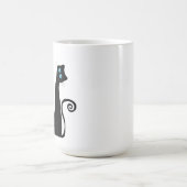 Tasse à café pour maman de chat - Cadeau d'anniver (Centre)