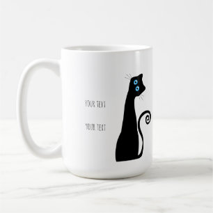 Tasse à café pour maman de chat - Cadeau d'anniver