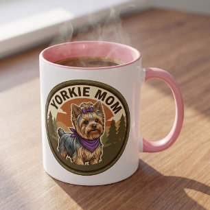 Tasse à café pour maman de Yorkie Cadeau pour ma