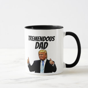 TASSE À CAFE POUR PAPA, DRÔLE DONALD TRUMP