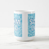 Tasse à café pour papa nageur (Centre)