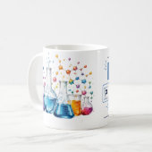 Tasse à café pour professeur de chimie – Pause caf (Devant gauche)