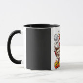 Tasse à café Powered By Caffeine Combo | Café drôl (Gauche)