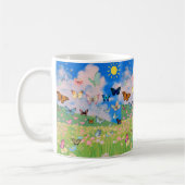 Tasse à café Prairie Papillon – Douce Floraison de (Gauche)