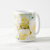 Tasse à café Promesse du jardin de roses (Devant droit)