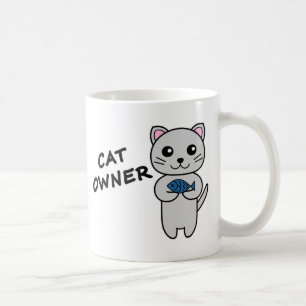 Tasse à café PROPRIÉTAIRE DE CHAT