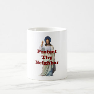 Tasse à café Protégez Votre Voisin