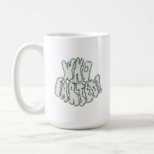 Tasse à café 'Qui a pété?' drôle humour de papa go (Gauche)