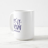 Tasse à café Qu'il neige (Devant gauche)