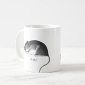 tasse à café rat vintage (Devant gauche)