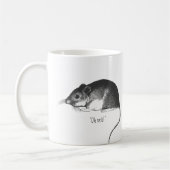 tasse à café rat vintage (Gauche)