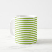 Tasse à café rayée (Devant gauche)