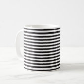 Tasse à café rayée (Devant gauche)