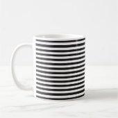 Tasse à café rayée (Gauche)