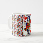 Tasse à café Reine de Cœur (Devant gauche)