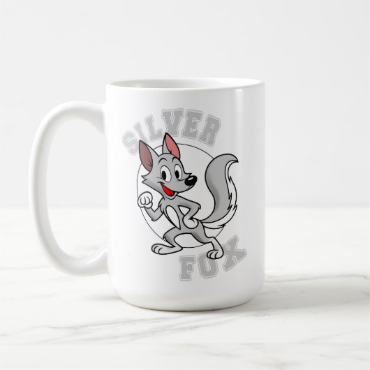 Tasse à café Renard Argenté (Gauche)