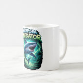 Tasse à café requin prédateur de haute mer (Devant droit)