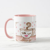 Tasse à café rétro (Gauche)