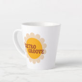 Tasse à café Retro Groove Latte (Angle gauche)