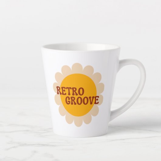 Tasse à café Retro Groove Latte (Droite)