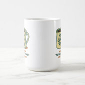 Tasse à café rétro humour design (Centre)