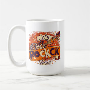 Tasse à café Retro Let's Rock
