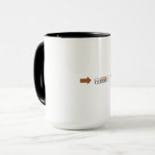 Tasse à café Rétro Moderne (Devant gauche)