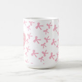 Tasse à café Rêves de ruban rose (Centre)