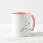 Tasse à café Rose Blush (Devant droit)