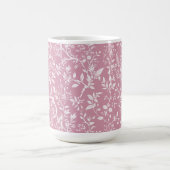 Tasse à café rose botanique (Centre)