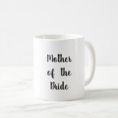 Tasse à café Roses roses personnalisées pour la mè (Devant droit)