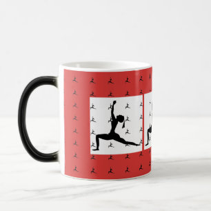 Tasse à café rouge / Tasse à café métamorphose mag