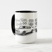 Tasse à café Route 66 (Devant gauche)