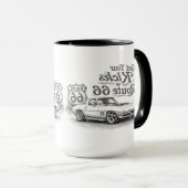 Tasse à café Route 66 (Devant droit)