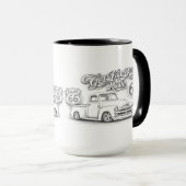 Tasse à café Route 66 (Devant droit)