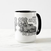 Tasse à café Route 66 (Devant droit)