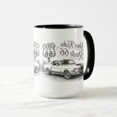 Tasse à café Route 66 (Devant droit)