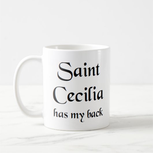 tasse à café saint cecilia (Gauche)