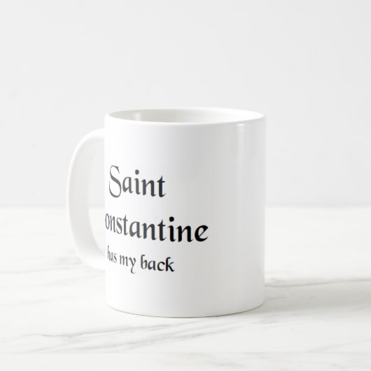 tasse à café saint constantine (Devant gauche)