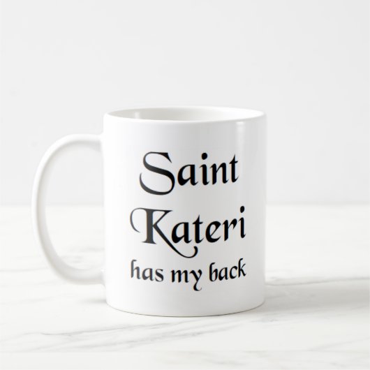 tasse à café saint kateri (Gauche)