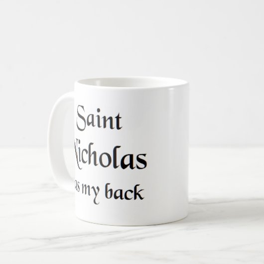 tasse à café saint nicholas (Devant gauche)