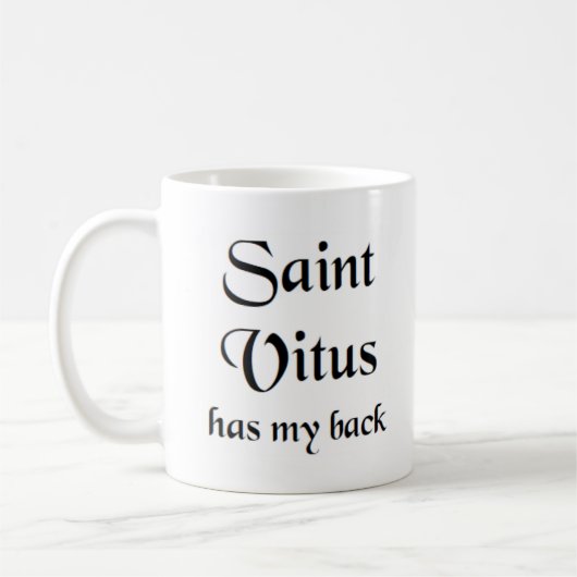 tasse à café saint vitus (Gauche)
