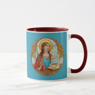 Tasse à café «Sainte-Cécile de Rome (BK 003) 2»
